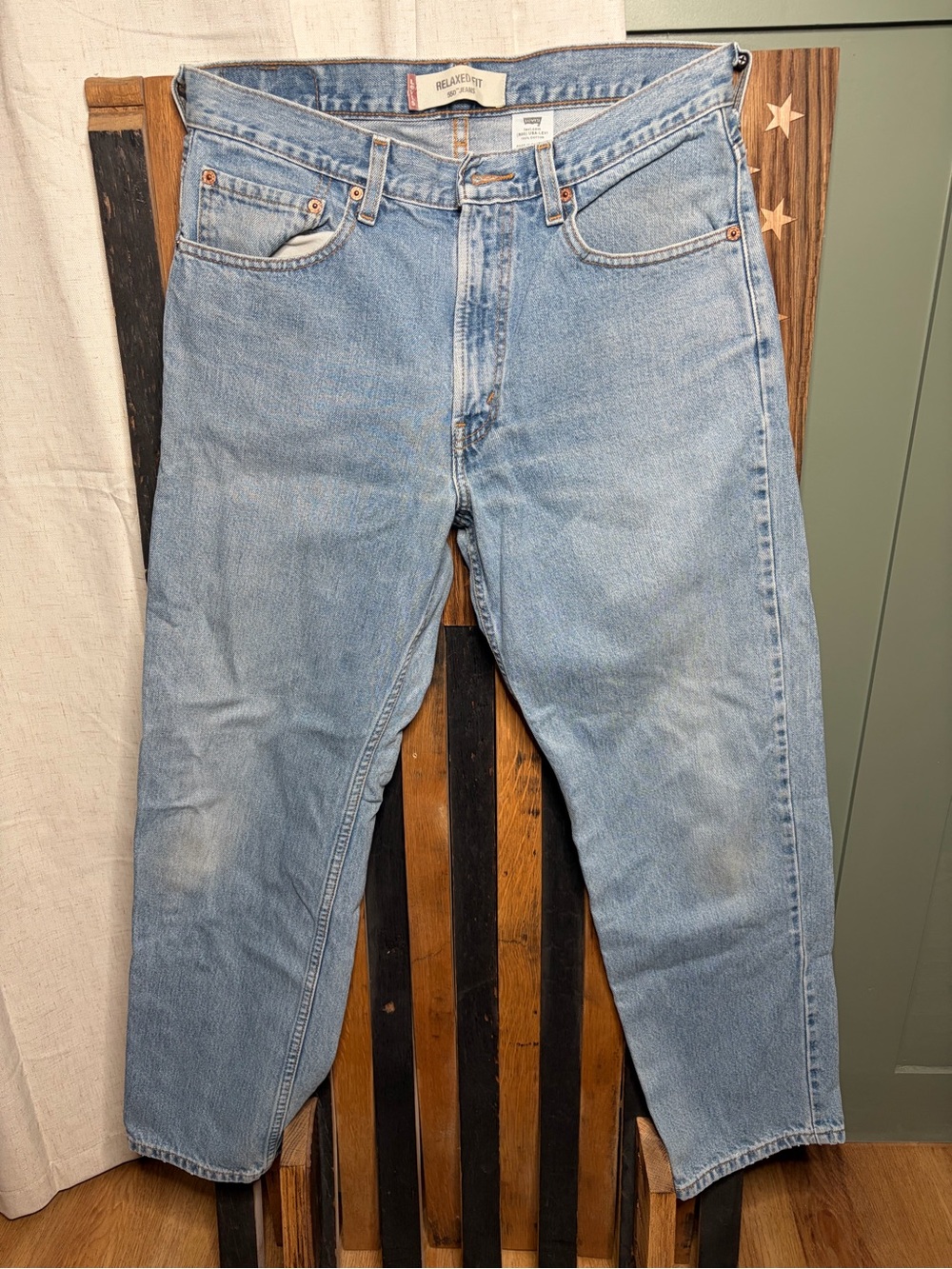 Levi's Light Blue Relaxed Fit Men’s Jeans